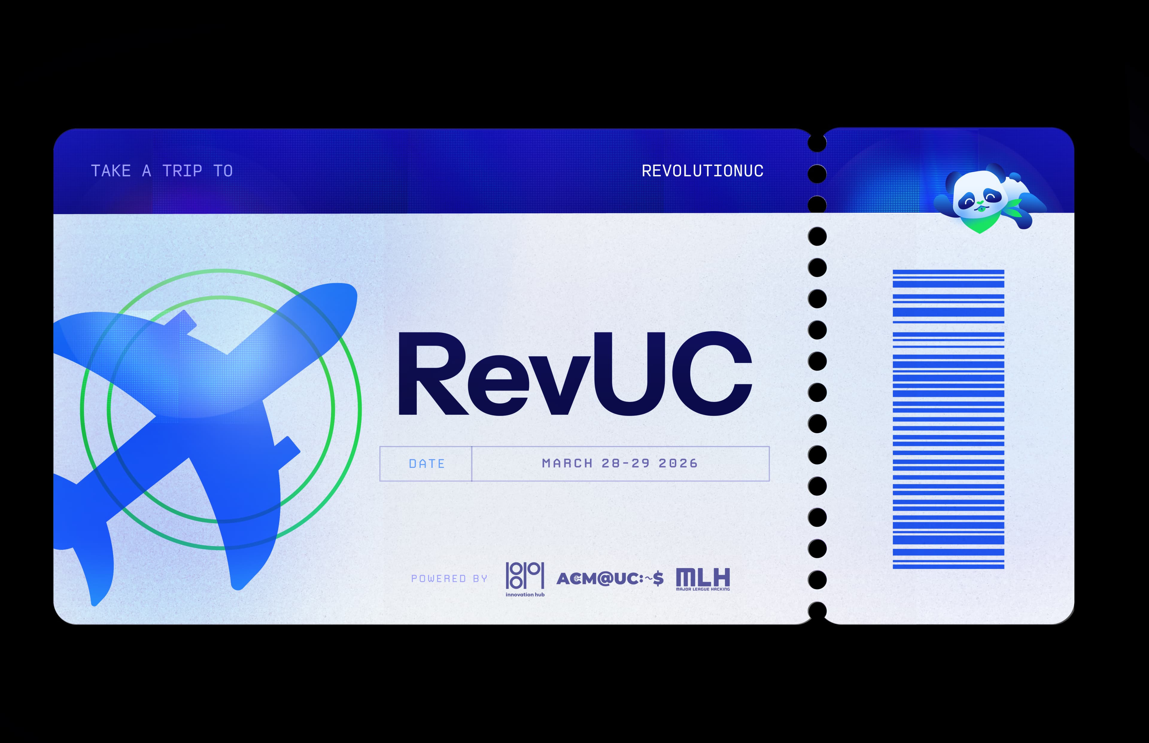 RevolutionUC 2026 Boarding Pass - Click to Register